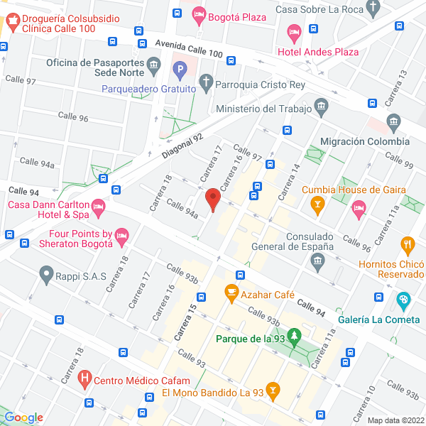 Mapa de Senda Administradores De Seguros Ltda.