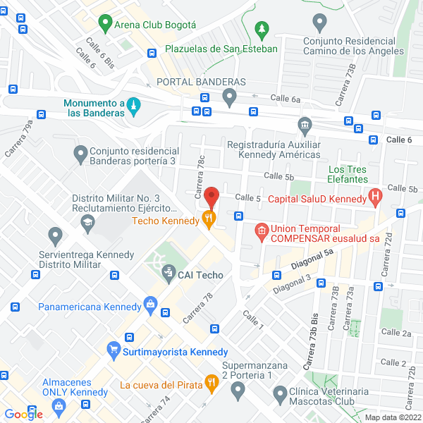 Mapa de Isapack S.A.S.