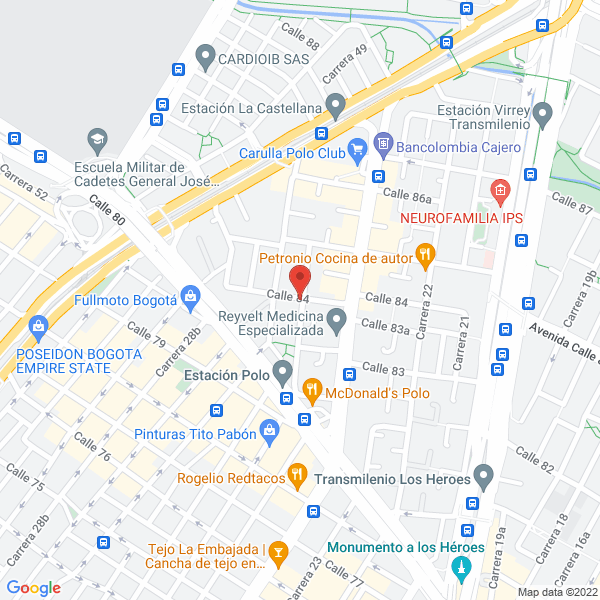 Mapa de Op Televisión Producciones Ltda.