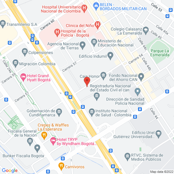 Mapa de Expomares
