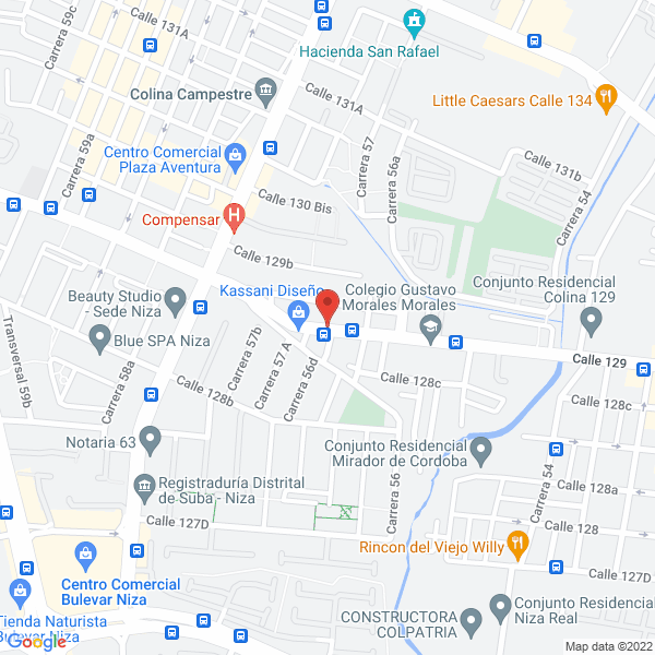 Mapa de Mc Motors Ltda.