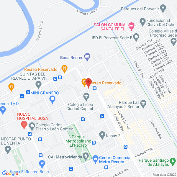 Mapa de Distrialimentos Jag S.A.S.