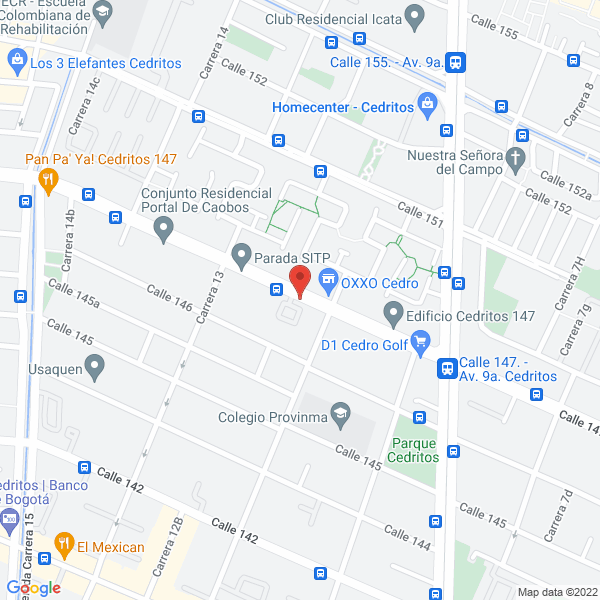 Mapa de Casa Comercial El Gran Diamante