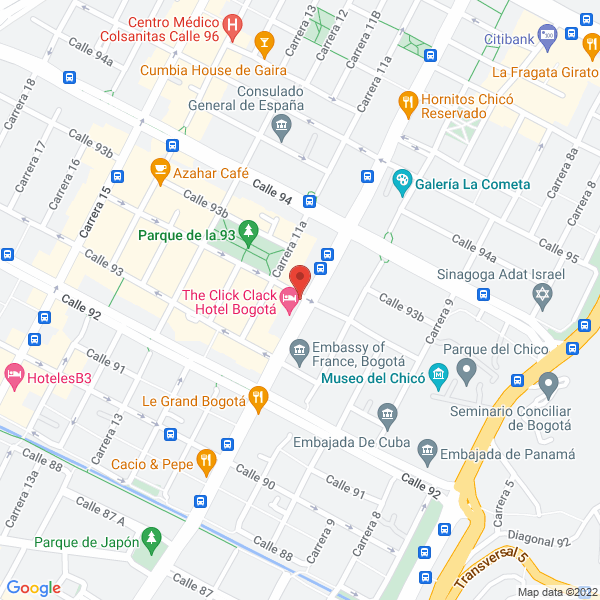 Mapa de Casallas Ingenieros Asesores S.A.S.