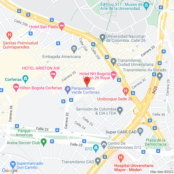 Mapa de Agencia De Aduanas Grupo Aduanero Colombiano Ltda Nivel 2 Pudiendo Utilizar Para Efectos Bancarios El Nombre De Grupo Aduanero Colombiano Ltda