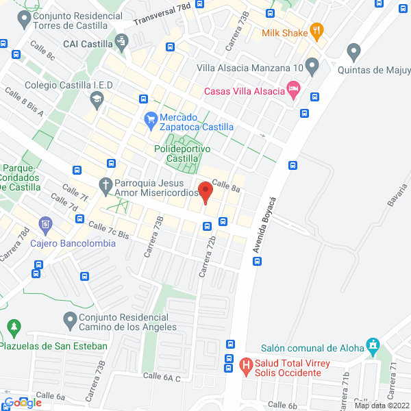 Mapa de Jakob S Corporation S.A.S.