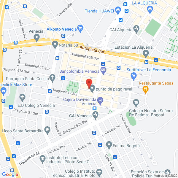 Mapa de Protécnicos