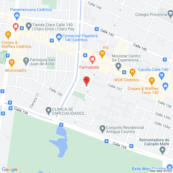 Mapa de Miguel De La Torre