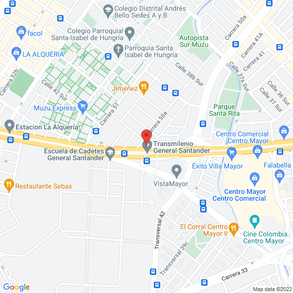Mapa de Representaciones Nancy Ltda.