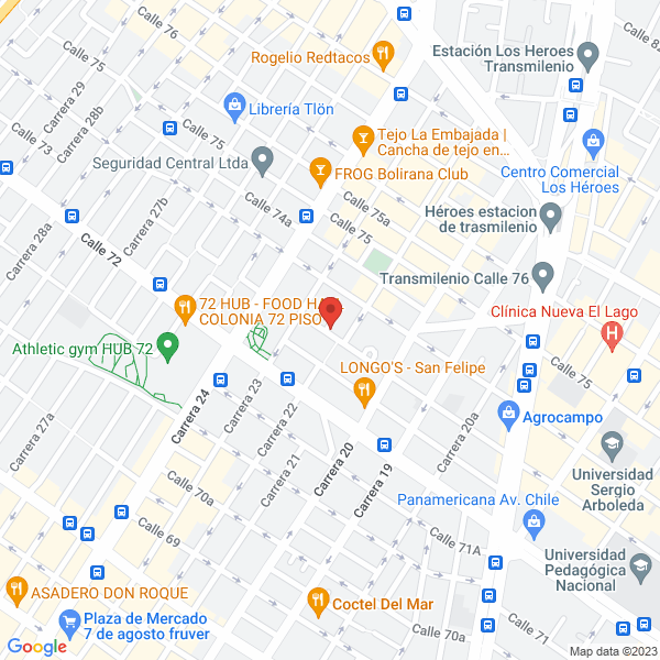 Mapa de Centro De Investigaciones Especiales Privadas Ltda