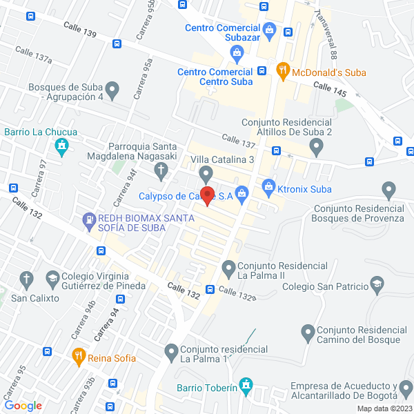 Mapa de Hernando Infante González