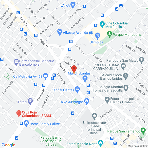 Mapa de Tikariy S.A.S.