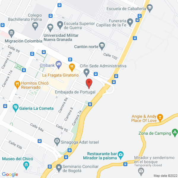 Mapa de American Delivery Service Ads Ltda.