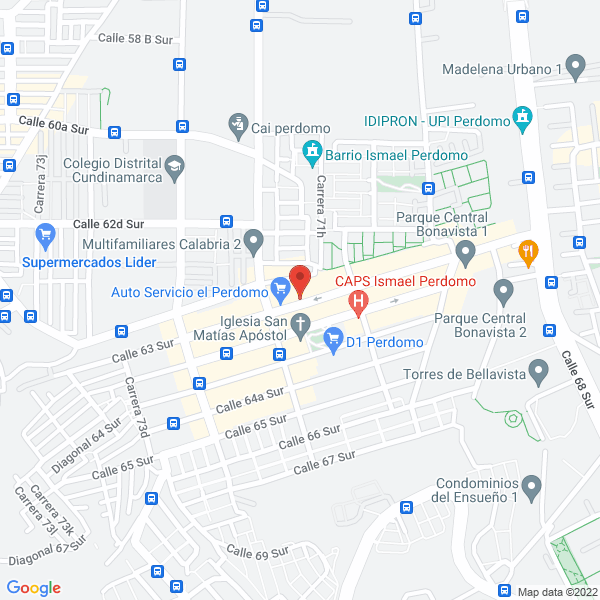 Mapa de General Service De Colombia S.A.S