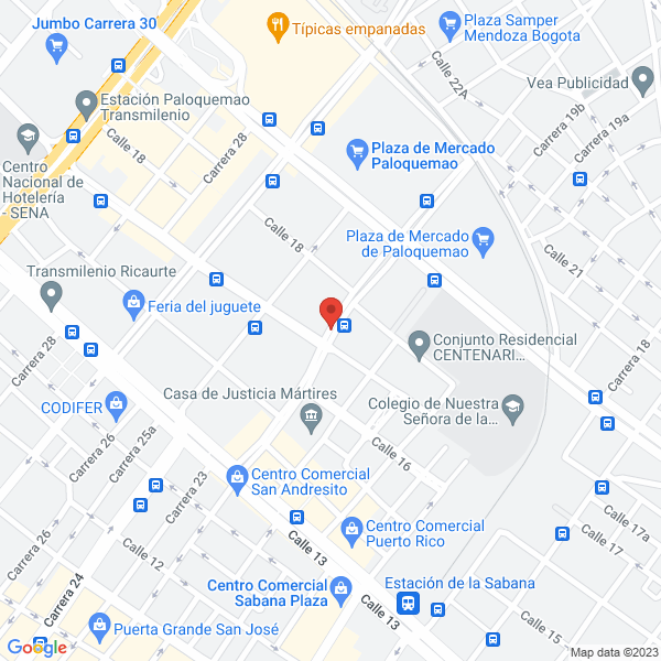 Mapa de Reconstructora General De Motores Ltda.