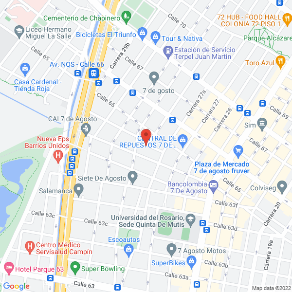 Mapa de Luis Alberto Betancourt Yarce