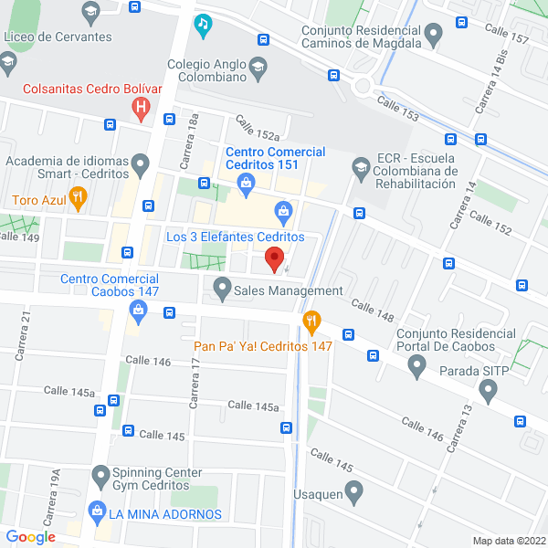 Mapa de T.M.I. Ltda.