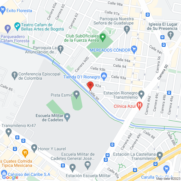 Mapa de Escuela Politécnica De Seguridad Ltda