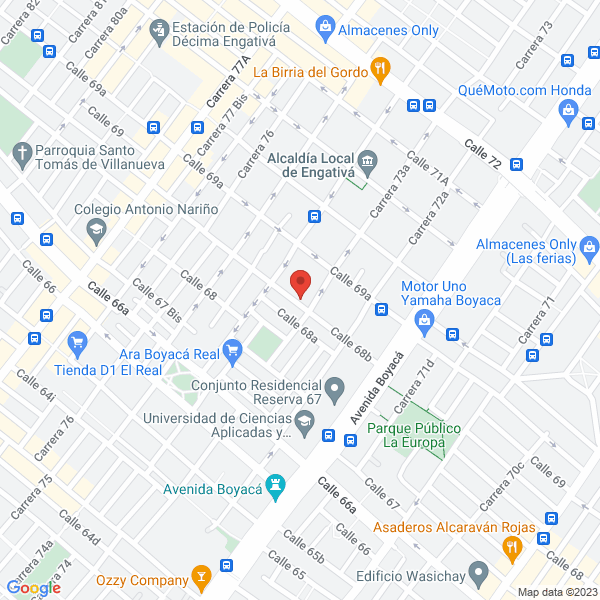 Mapa de Empresa Comercial Y De Servicios Agropolis Constelar Campesina Sociedad Anonima