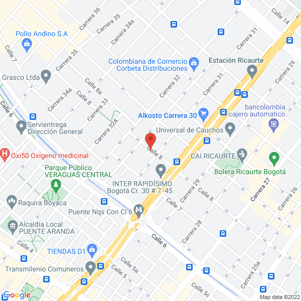 Mapa de Martha Luz Esperanza Gómez De Quintero