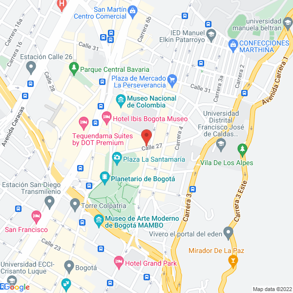 Mapa de Tipografia Gayed Y Cia Ltda