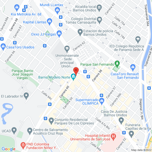 Mapa de Ariza Hernandez Aldemar