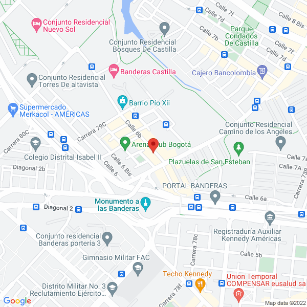 Mapa de Peluquería Estilos Diferentes