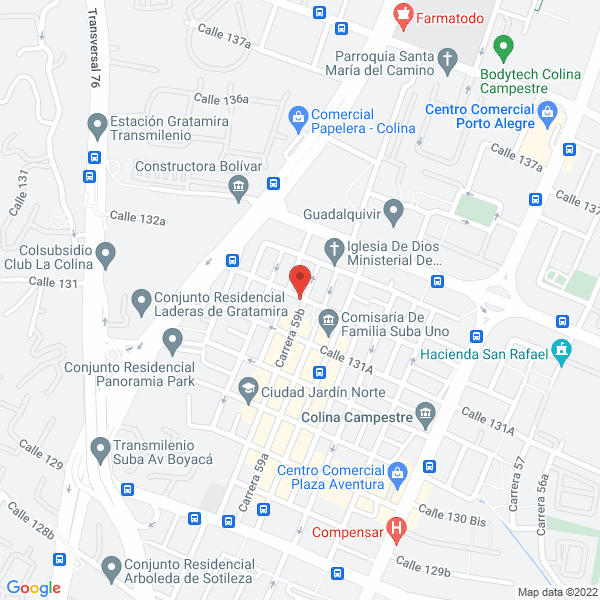 Mapa de Siselc Ingenieria Ltda