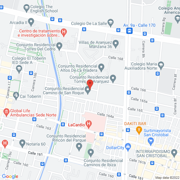 Mapa de Ferrero Marketing & Trading S.A.S.