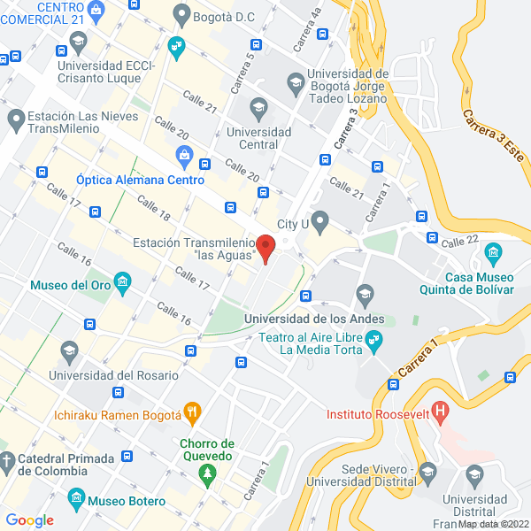 Mapa de Aerosistemas Ltda.
