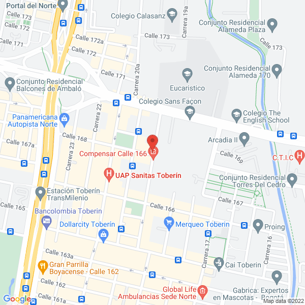 Mapa de Sespro Ltda.