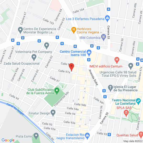 Mapa de E-Test