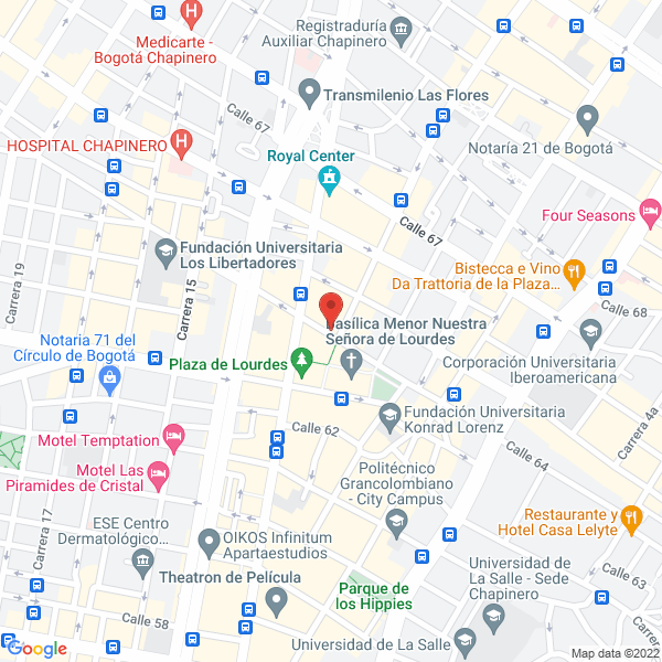 Mapa de Peluqueria Hernando Salamanca