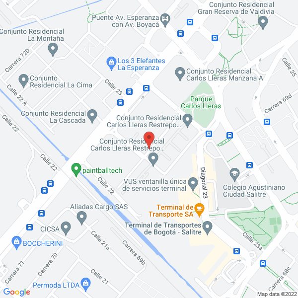 Mapa de Nathi Clínica Del Vestido