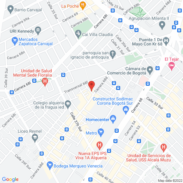 Mapa de Pardo A. Camilo