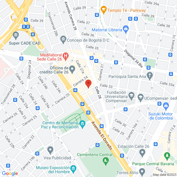 Mapa de Industrias Recanal Ltda.