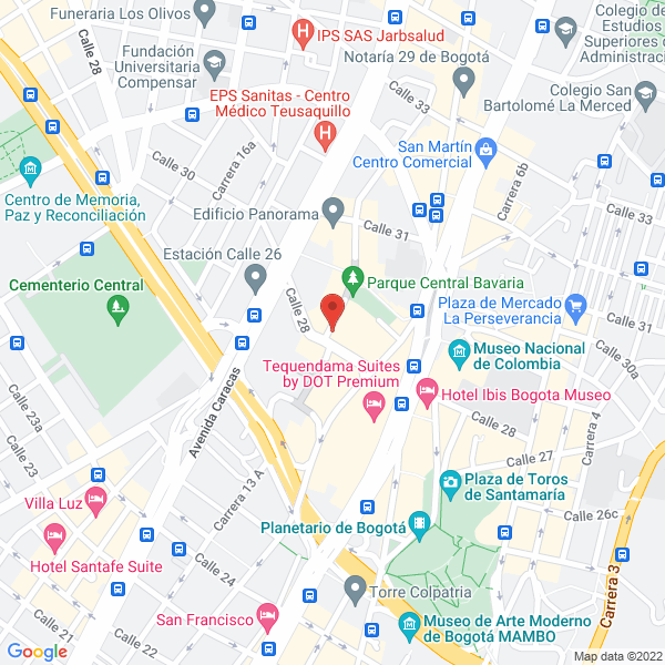 Mapa de Btb Group S.A.S.