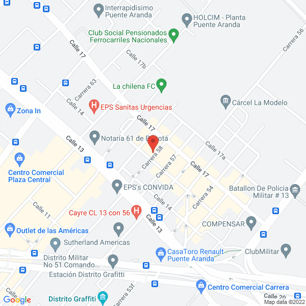 Mapa de Bohórquez E Hijos Ltda.