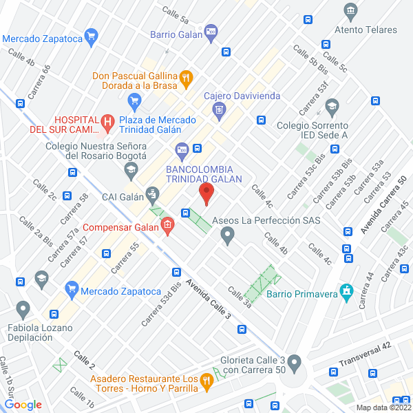 Mapa de Arkimax Corporativo S.A.S.