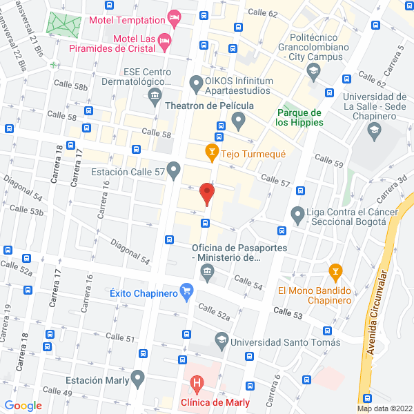 Mapa de Sybags & Co.