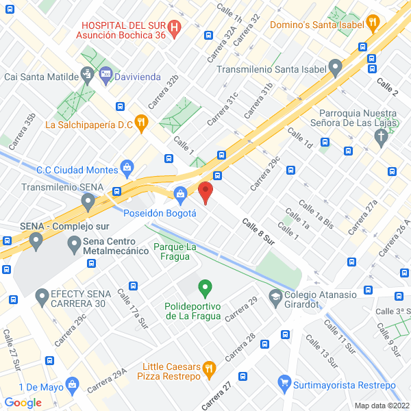 Mapa de Laboratorios Grace & Days Ltda.