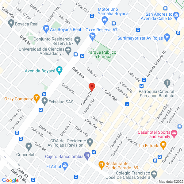 Mapa de Pineda De Lache María Cruz