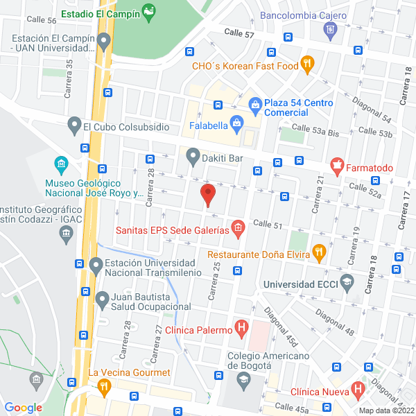 Mapa de Super Exito N° 7