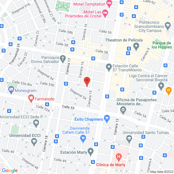Mapa de Amauta Internacional Ltda.