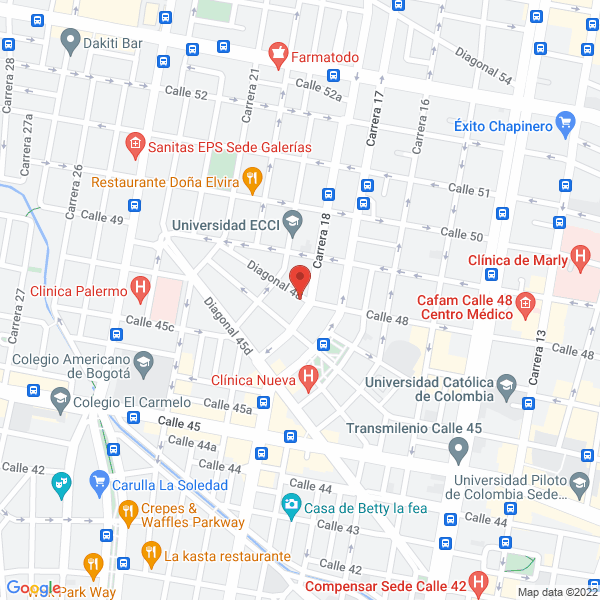 Mapa de Jkc Ltda.