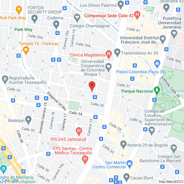 Mapa de Cemca Empresa Unipersonal