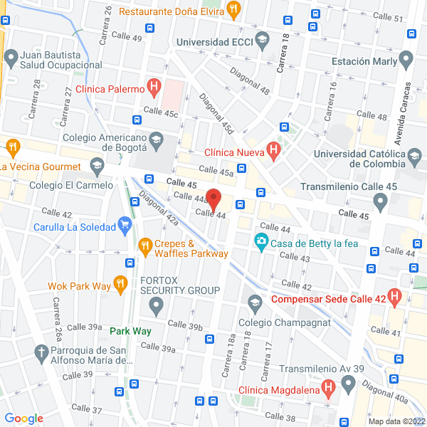 Mapa de Cofep