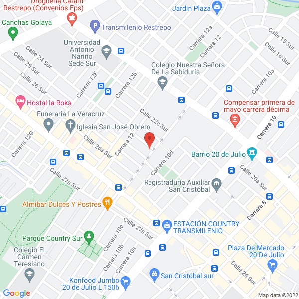 Mapa de Importaciones Kleber E.U.