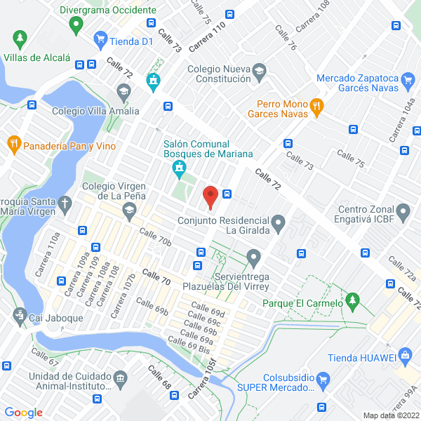 Mapa de Abc Laboratorios La Gardenia Ltda.
