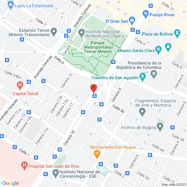 Mapa de Trío Los Señores